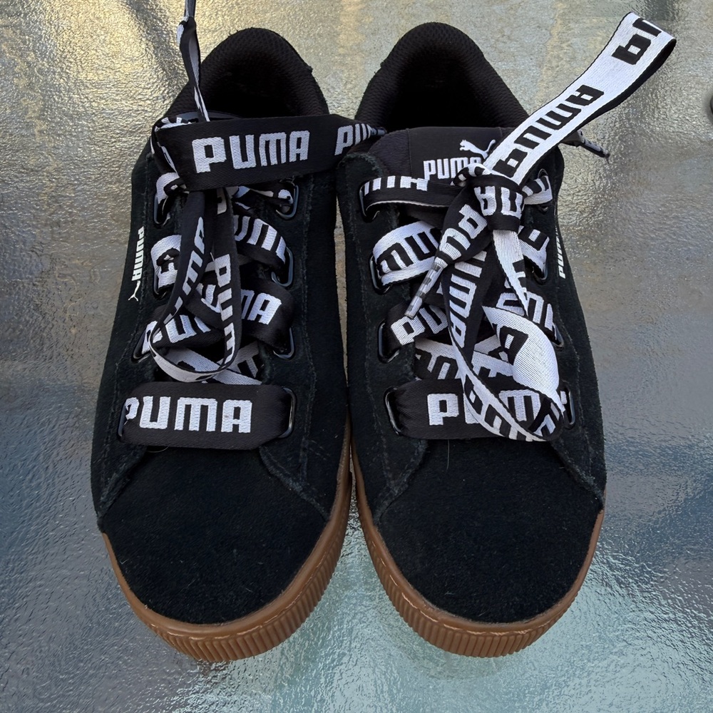 PUMA VIKKY PATFORM RIBBON BOLD 6.5 woman